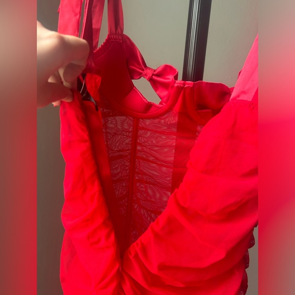 NWOT Victoria’s Secret Wicked Open-Cup Ruched Bling Dress - Picture 10 of 12